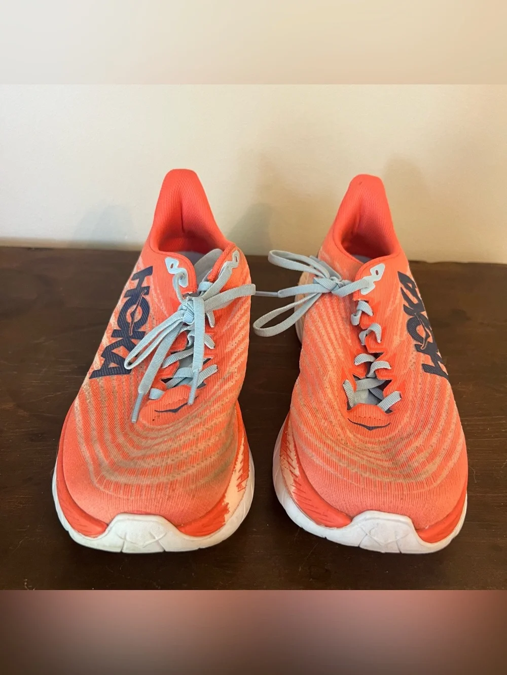 Hoka Mach 5 Sneakers Orange Coral